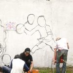 Sport Center Tadjimalela Disulap Jadi Kanvas Raksasa Lewat Lomba Mural Piala Bupati